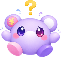 困っているサブミルキャラクター